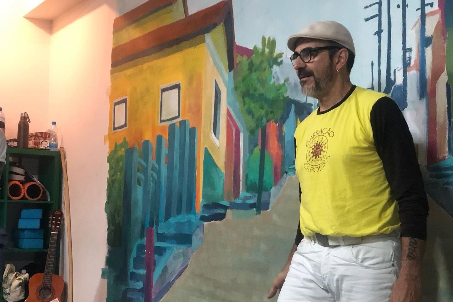 Mestre José Antonio at the Apêiara academy